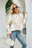 Sweater plus Size Sweater Sunflower Floral Sweater