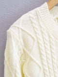 Korean Bow Design Solid Color Soft Glutinous Small Fresh Sweater O Neck Short Slim Fit Sweet Sweater Women