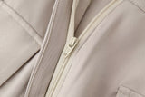 Winter Women's Clothing Casual Slim Vest Split Skirt Set