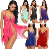 Sexy Lingerie Lace Mesh Suit Female Adult