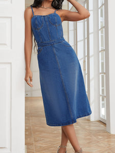 Denim Sling Dress