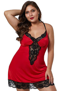 Plus Size Sexy Lingerie Sexy Pajamas Nightdress Sexy Women Cami Dress