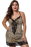 Plus Size Sexy Lingerie Sexy Pajamas Nightdress Sexy Women Cami Dress