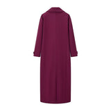 Fall Women Clothing Stylish Simple Blended Coat Jacket 9231756