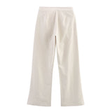 Women Clothing at Long Double Breasted Blazer Trousers Set