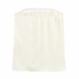 Draping Effect Tube Top Loose Small Top Loose High Waist Slimming Wide Leg Pants Sets