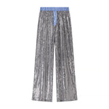 Silvery pants
