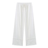 White Casual Pants