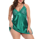 Plus Size Sexy Underwear Stretch Satin Woman Suspender Skirt Sexy Lingerie Sexy Lingerie