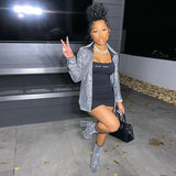 Knitted Slim Street Trendy plus Size Women Coat Outerwear