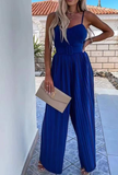 spring/Summer Strap Pleated Sexy Belt Slim Fit Bodysuit