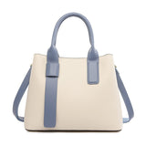 Beige with Blue