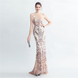 Craft Order Ostrich Feather High End Tube Top Evening Dress
