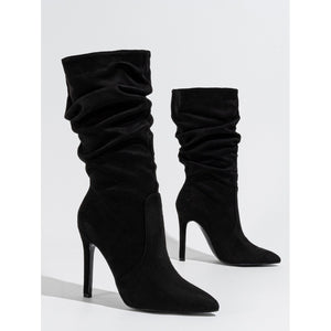 Stiletto All Match Outdoor Comfortable plus Size Women Boots