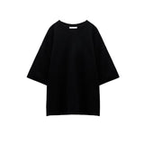 Summer Women Stretch High Waist Shorts   Loose Cotton Short Sleeve T shirt