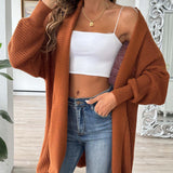 Women Sweater Autumn Winter Coat Women Clothing Simple Loose Sweater Cardigan