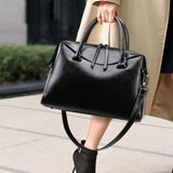 Handbags Women Texture Soft Leather Women Bag Trendy Large Capacity Bag Shoulder Messenger Bag