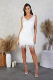 Tassel V-neck Vest Dress Exclusive