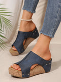 Blue Slippers