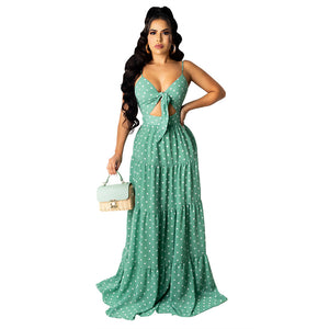 Popular Summer Sexy Women Wear Mop Light Fashionable Dress