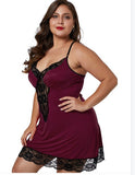 Plus Size Sexy Lingerie Sexy Pajamas Nightdress Sexy Women Cami Dress