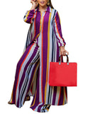 Plus Size Women Clothes Fall Long Sleeve Top with Blouse Pants