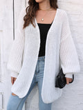Women Thick Coat Autumn Winter Thick Needle Woven Sweater Cardigan Loose Lazy Casual Sweater