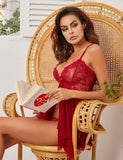 Sexy Lingerie Lace Mesh Suit Female Adult