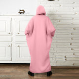Women Clothing Lengthened Sweater Autumn Winter Pocket plus Size Hooded Sweater Dress