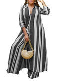 Plus Size Women Clothes Fall Long Sleeve Top with Blouse Pants