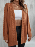 Autumn Winter Plus Size Women Cardigan Irregular Asymmetric Sweater Hollow Out Knitted Sweater Coat