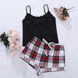 Plus Size Pajamas Women Spring Summer Sling Backless Leopard Print Homewear Suit
