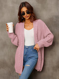 Autumn Winter Plus Size Women Cardigan Irregular Asymmetric Sweater Hollow Out Knitted Sweater Coat