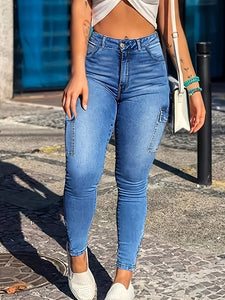 Women Clothing Stretch Jeans Skinny Trousers
