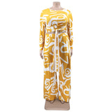 Plus Size Stretch Knitted Casual Set  Women Two Piece Set