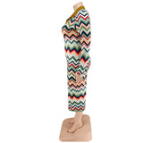 Plus Size Women Clothes Long Sleeve Collar Printed Open Tube Dress Source
