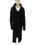 Long Cardigan Sweater Twist Knitted Women Clothing