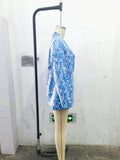 Casual Contrast Color Long Sleeve Blazer Winter Women Clothing Years Printed Slim One Button Top