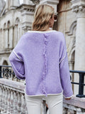 Autumn Winter Sweater round Neck Sweater Loose plus Size Women Sweater Women