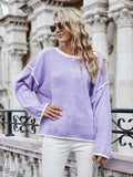 Autumn Winter Sweater round Neck Sweater Loose plus Size Women Sweater Women