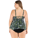 Plus Size New Split  Swimsuit plus-Sized plus-Sized Size Bikini Woman Swimsuit Tankini