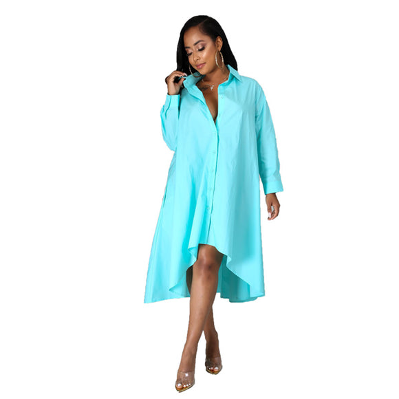 Plus Size Women Clothes Dress Shirt Casual Summer Women Long-Sleeved White Shirt Women Sister Slightly