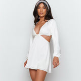 Casual Slim Fit Long Sleeve Dress