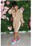 Women Clothing Summer off-Shoulder Sports Two-Piece Suit