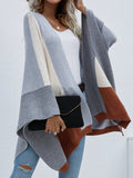 Autumn Winter New Office Plaid Plus Size Loose Knitted Cardigan Women Coat Sweater Women