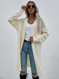 Autumn Long Cardigan Solid Color Women Knitted Women Clothing Fashion Sweater Women