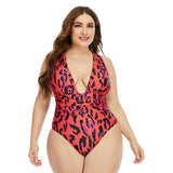 Plus Size Plus Size New One-Piece Swimsuit  Woman  Swimsuit Extra Large  Swimsuit