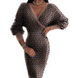 Dresslong sleeve one step skirt