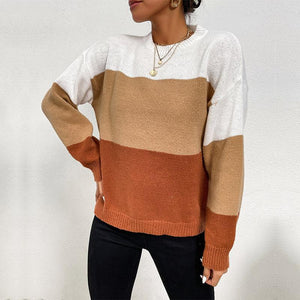 Long Sleeved Round Neck Pullover Shirt