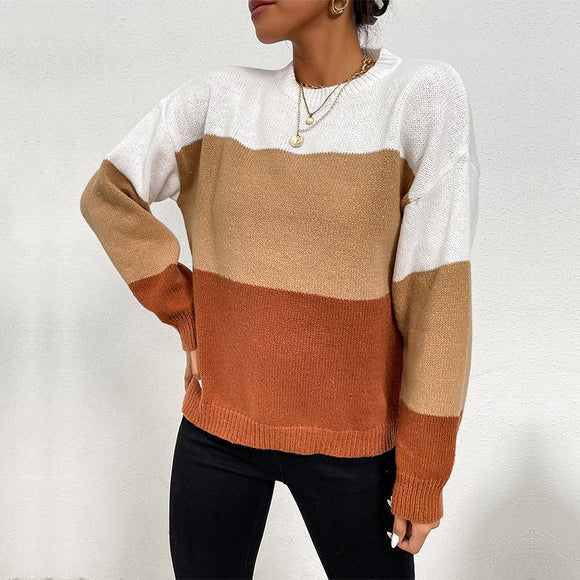 Long Sleeved Round Neck Pullover Shirt